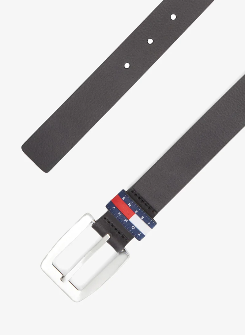 TOMMY JEANS  Tommy Flag Square Buckle Leather Belt for Women | Best Price UAE